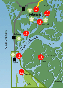 Sine Saloum map 2